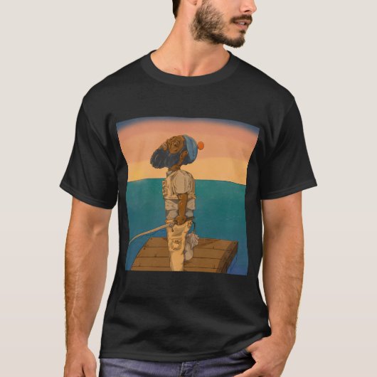 Vis Man T-shirt (Voorkant)