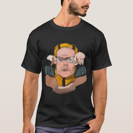 Vis Man T-shirt (Voorkant)