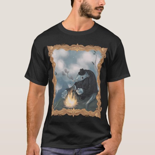 vis man t-shirt (Voorkant)