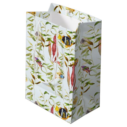 vis medium cadeauzakje (Achterkant Gekanteld)