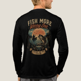 'Vis Meer, Maak Je Minder Zorgen' Vintage Tri-Blend Shirt