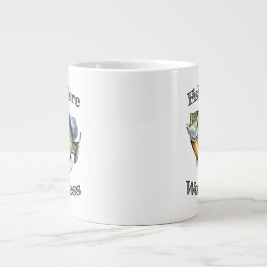 Vis meer panvissen werken minder grote koffiekop (Voorkant)