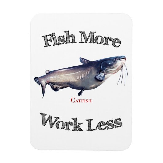 Vis meer vis minder werk magneet (Verticaal)