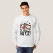 Vis met paddengeest t-shirt (Voorkant volledig)