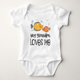 Vis 🐠 mijn opa houdt van mij romper