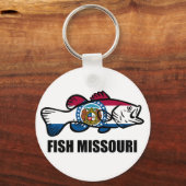 Vis Missouri Sleutelhanger (Voorkant)