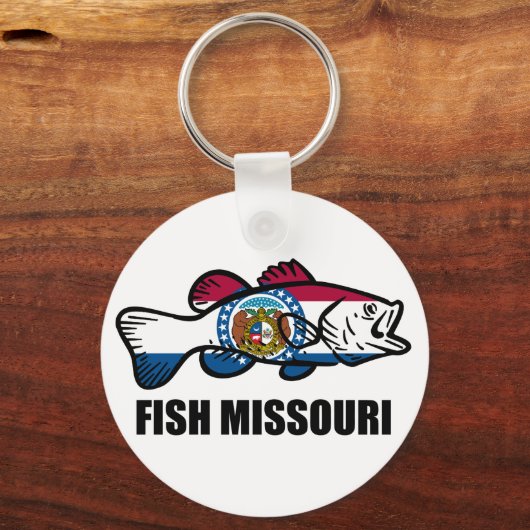 Vis Missouri Sleutelhanger (Voorkant)