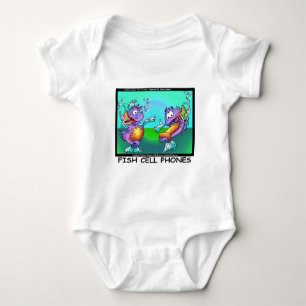 Vis Mobiele Telefoons Grappige T-Shirts Mokken Kaa