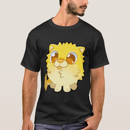 Vis Modus Aan Grappige Vissen T-shirt (Voorkant)