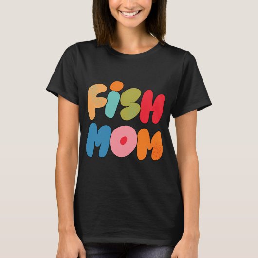 Vis Moeder (Lila) T-shirt (Voorkant)
