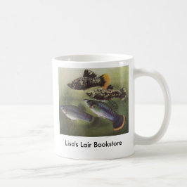 Vis - Mollies - Poecilia sphenops Bookstore Promo Koffiemok