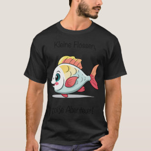 Vis motief voor kinderen - Kleine vinnen T-shirt