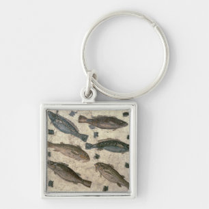 Vis (mozaïek) sleutelhanger