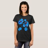 Vis 'n Bubbles T-shirt (Voorkant volledig)