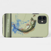 Vis Naam Springende Vis Case-Mate iPhone Case (Achterkant (horizontaal))