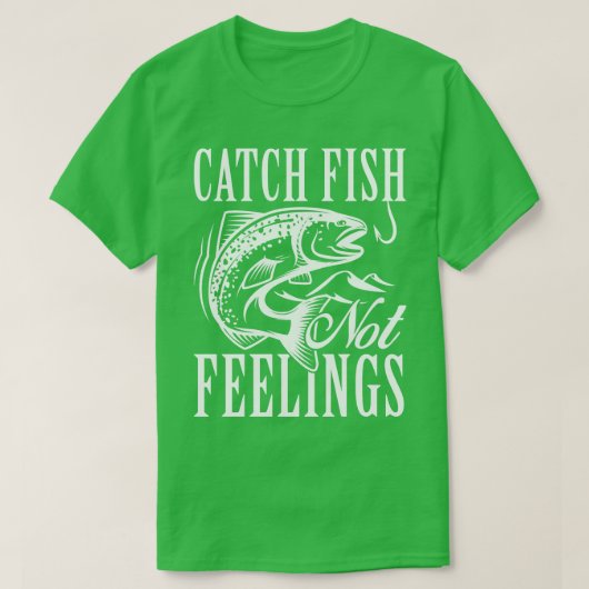 Vis niet geveld t-shirt (Design voorkant)
