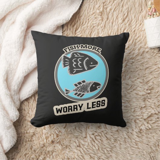 Vis nog zorgwekkender minder kussen (Deken)