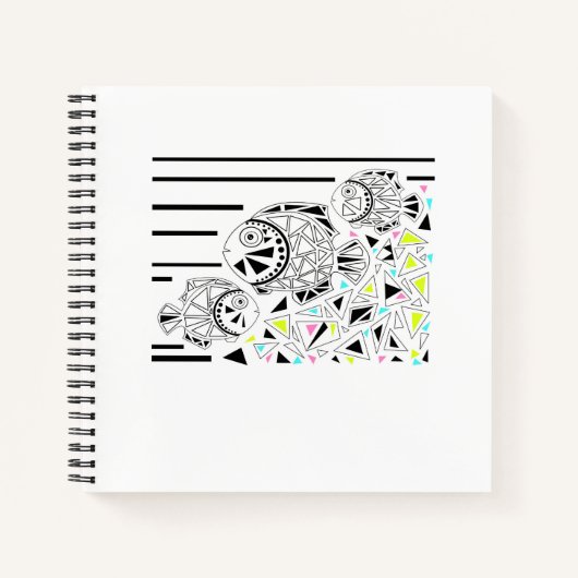 vis notitieboek (Voorkant)