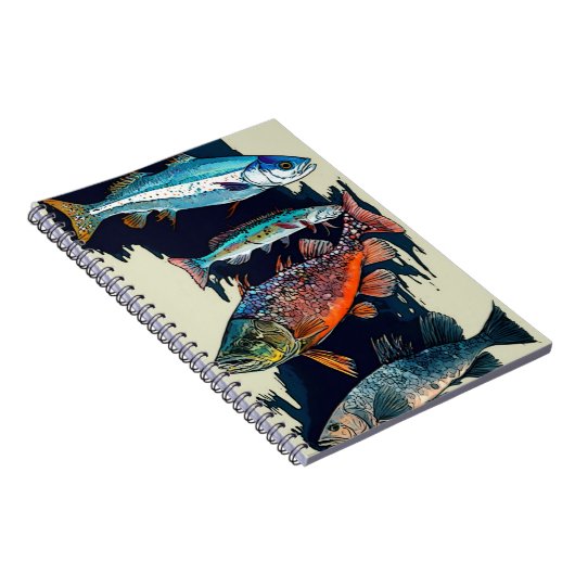 vis notitieboek (Rechterzijde)