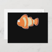 Vis Oceaan Ontwerp Walvis Zwemmende Zeehond Fun Ze Briefkaart (Voorkant / Achterkant)