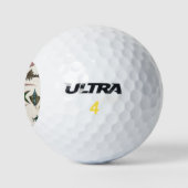 vis, oceaan, schattig, zee, water, dieren, visseri golfballen (Logo)