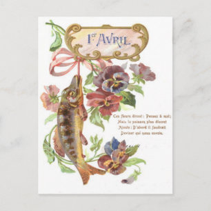 Vis Ochtendglorie Briefkaart