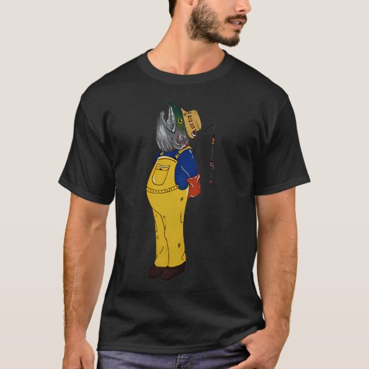 Vis Of Mens T-shirt (Voorkant)
