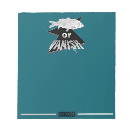 Vis of vis Notitieblok (Voorkant)