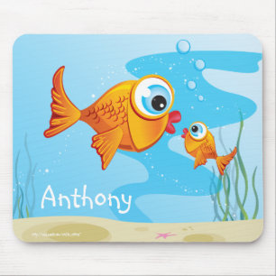 Vis - Olijf & augurk :: Muismat