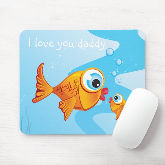 Vis - Olijf & augurk :: Muismat (Met muis)