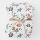 Vis onder de Zee Inpakpapier Vel (In situ)