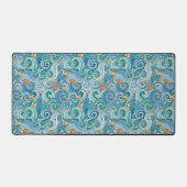 Vis onder het Waves Pattern Bureaumat (Voorkant)