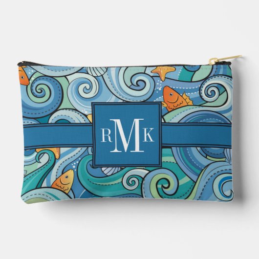 Vis onder het Waves Pattern Etui (Achterkant)