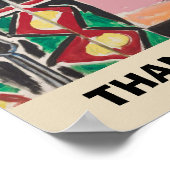 Vis onder Venster, na Matisse Poster (Hoek)