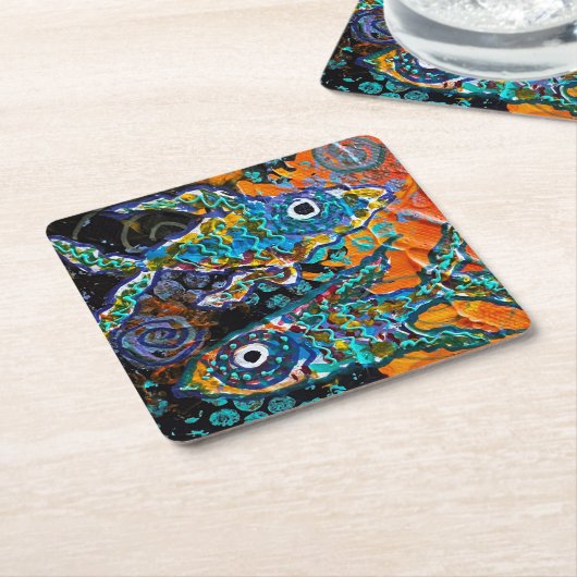 Vis Onderzetter Set (Schuin)