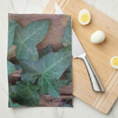 vis op boom theedoek (Quarter Fold)