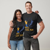 Vis op bruine forel kleur t-shirt (Unisex)