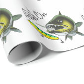 vis op cadeaupapier (Rol Hoek)