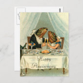 Vis op een Datum Briefkaart (Voorkant / Achterkant)