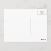 Vis op een oude houten plank met texturen briefkaart (Achterkant)