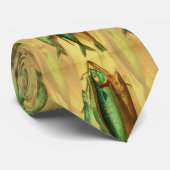  vis op een Stringer Fisherman Stropdas (Opgerold)