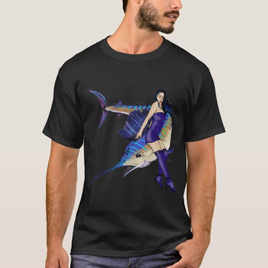 Vis op frons uit t-shirt (Voorkant)