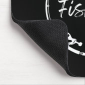 Vis op Gezegde van de vangsthoeveelheid Vist Humor Muismat (Hoek)