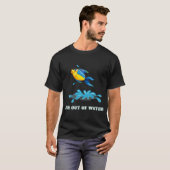 Vis op het droge t-shirt (Voorkant volledig)