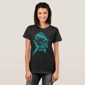 Vis op het Droge T-shirt (Voorkant volledig)