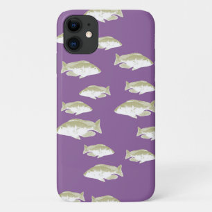 Vis op paars Case-Mate iPhone case