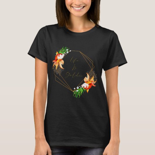 VIS OP VISSEN T-SHIRT (Voorkant)