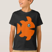Vis - Oranje T-shirt (Voorkant)