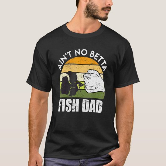 Vis Papa Betta Vis T-shirt (Voorkant)