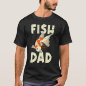 Vis papa Koi Dad Koi Pond 1 T-shirt (Voorkant)